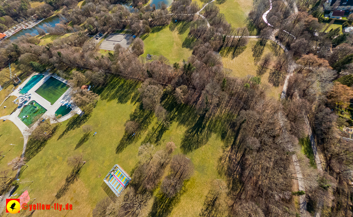 20.02.2023 - der Hachinger Bach und das Michaelibad in Neuperlach